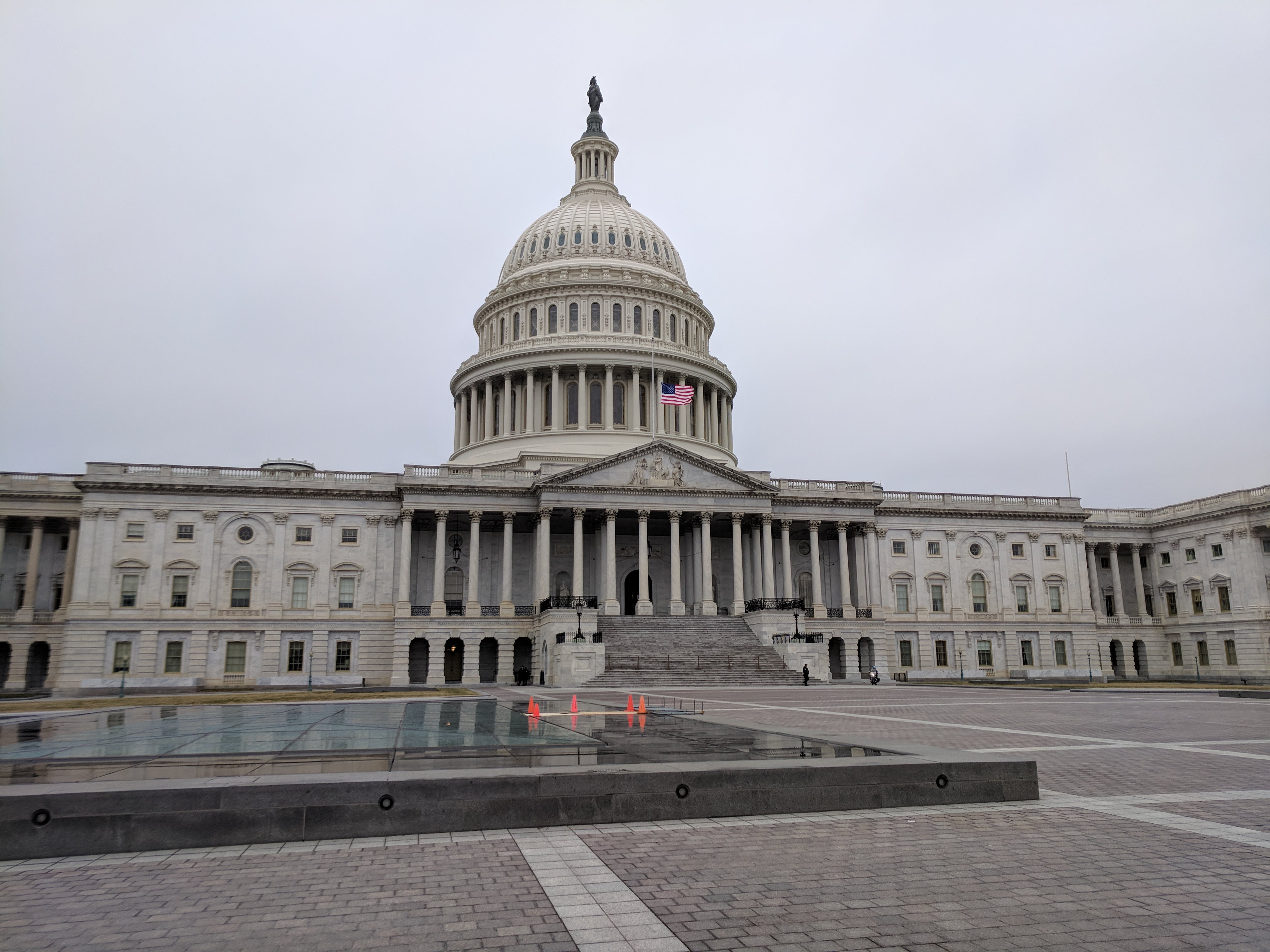The Capitol Building in Washington DC, February 2018