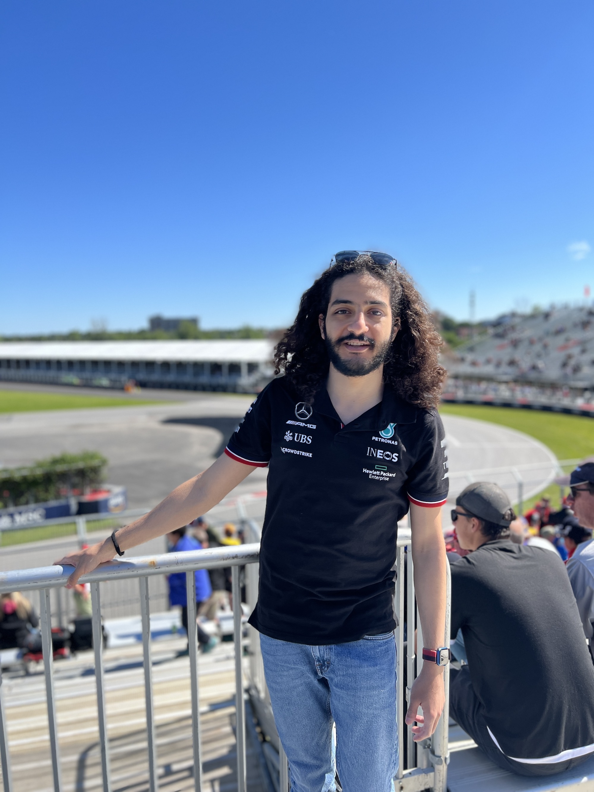 Me at the Montreal GP, June 2022