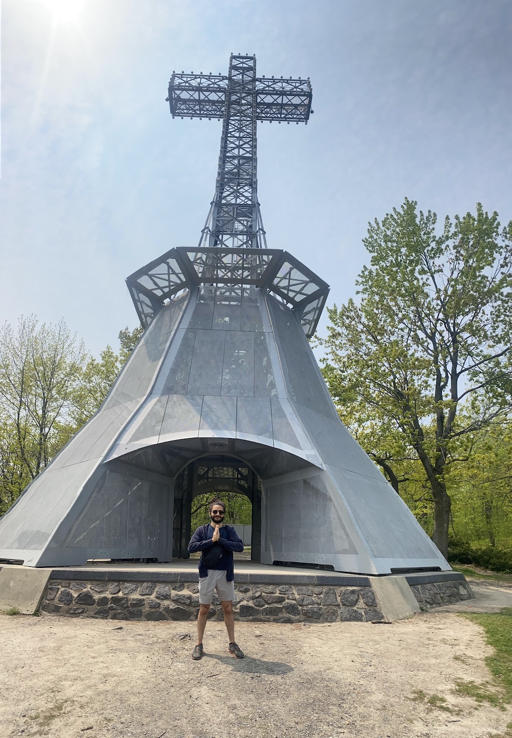 Mont Royal Cross in Montreal, May 2023