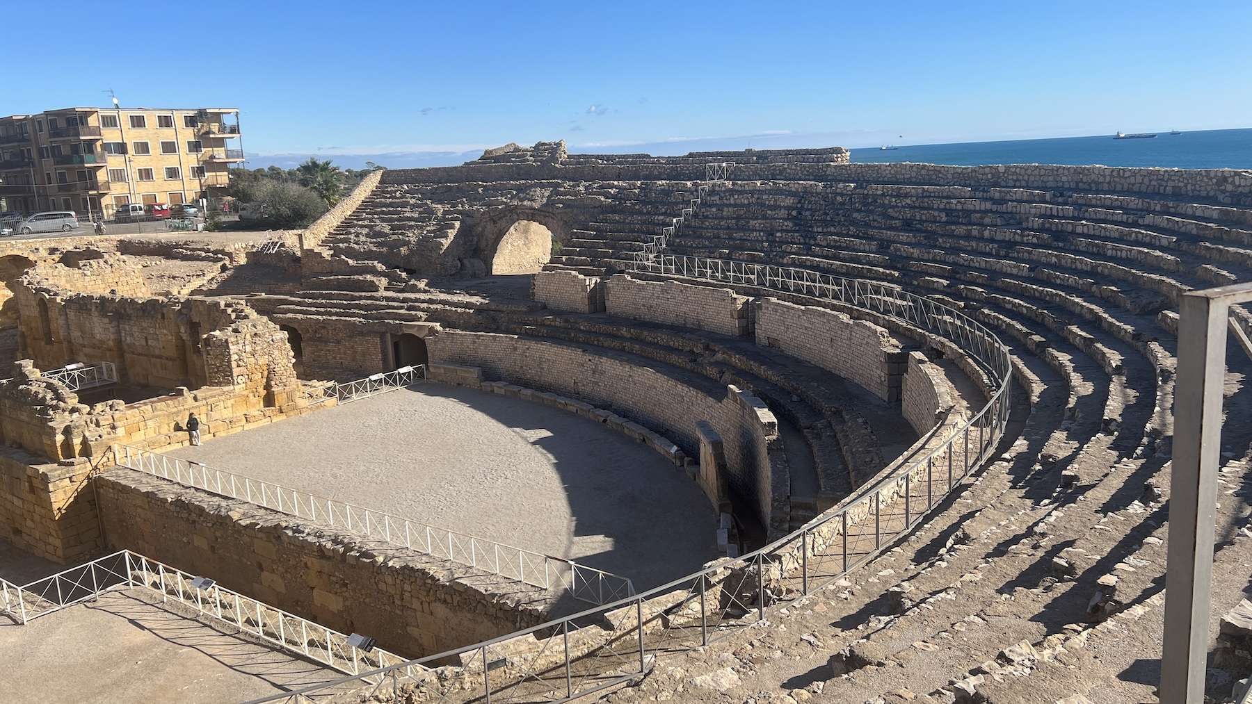 Ampitheater in Tarragona, November 2023