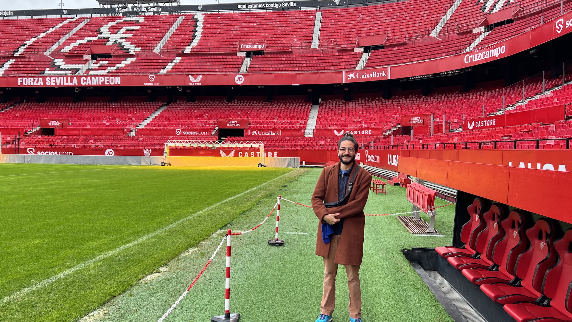 Ramon Sanchez-Pizjuan Stadium in Seville, December 2023