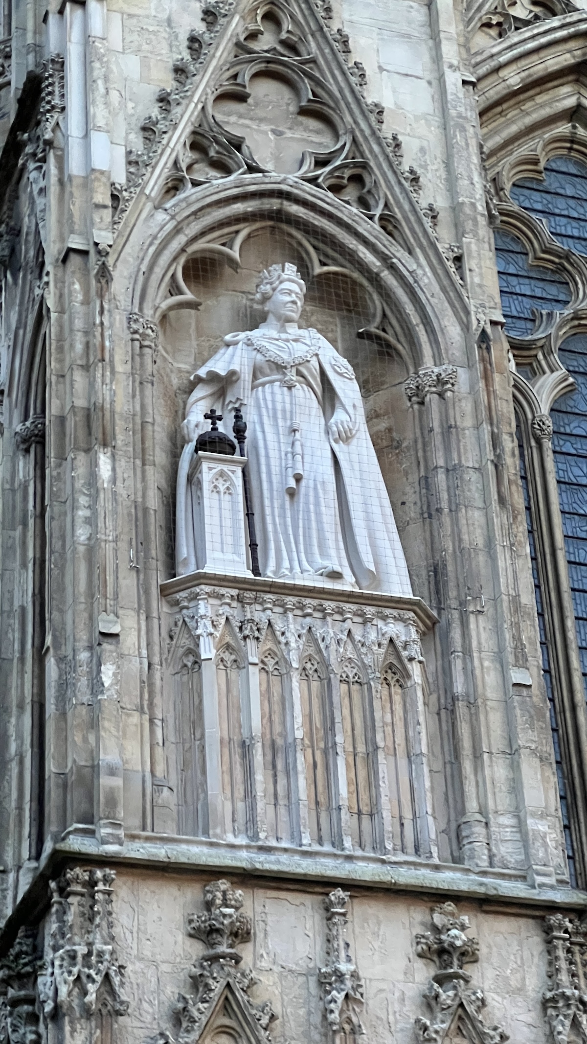 Yorkminster Cathedral in York, January 2024